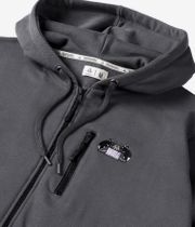 Anuell Rodum Organic Zip-Sweatshirt avec capuchon (charcoal)