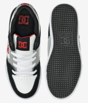 DC Pure Shoes kids (white black red)