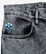 Blue Flowers Reworked Vaqueros (stone wash)