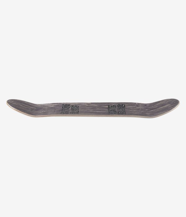 skatedeluxe Zinkey Twin Tail 8.25" Skateboard Deck (blakc silver)