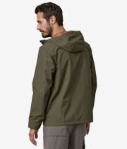 Patagonia Jackson Glacier Rain Jacket (basin green)