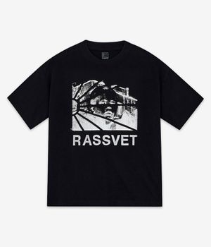 RASSVET | PACCBET Heritage Knit T-Shirt (black)
