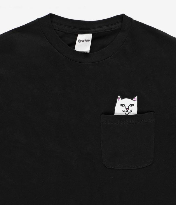 RIPNDIP Lord Nermal Pocket T-Shirt (black)