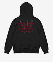 Wasted Paris Stake Zip-Sweatshirt avec capuchon (black)