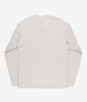 New Balance Numeric Waffle Knit Henley Longues Manches (heather grey)
