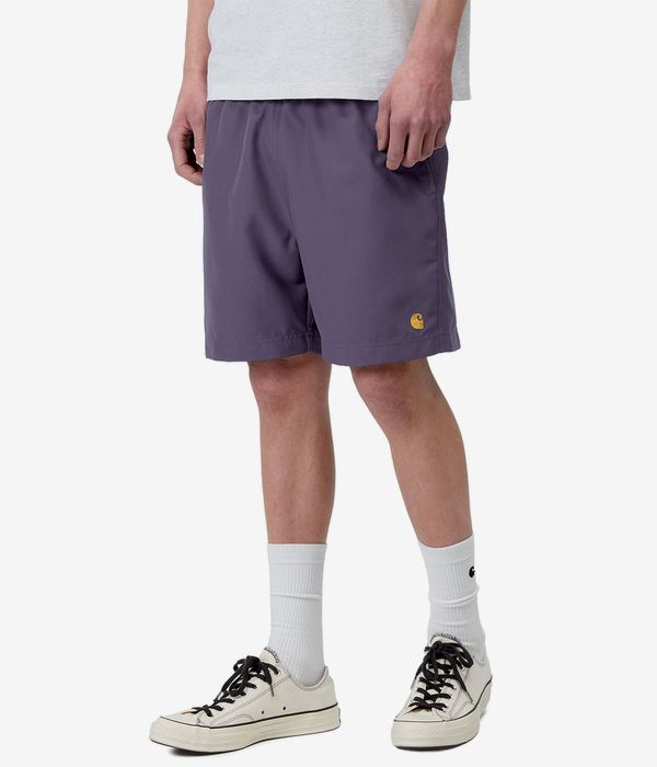Carhartt WIP Chase Swim Boardshorts (shady purple gold)