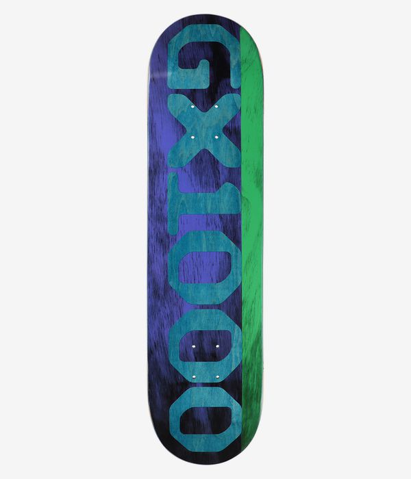 GX1000 Split Veneer 8" Tabla de skate (purple green)