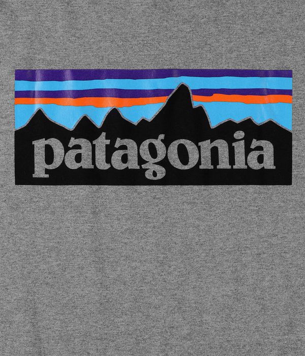 Patagonia P-6 Logo Responsibili T-shirt (gravel heather)