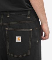 Carhartt WIP Brandon Cotton Smith Jeans (black rinsed)
