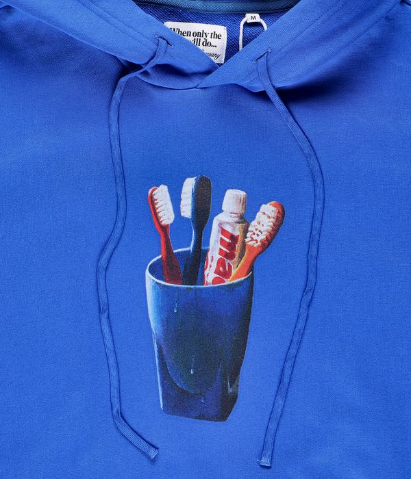 The Loose Company Toothpaste sweat à capuche (royal blue)