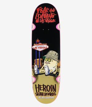 Heroin Skateboards Fear & Loathing 9" Skateboard Deck (multi)