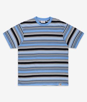 Carhartt WIP Lafferty Camiseta (stripe piscine)
