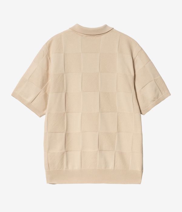 Carhartt WIP Checker Polo-Shirt (fleur de sel)