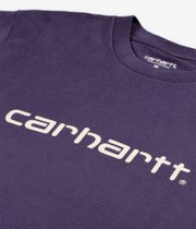 Carhartt WIP Script T-Shirt (lakers salt)