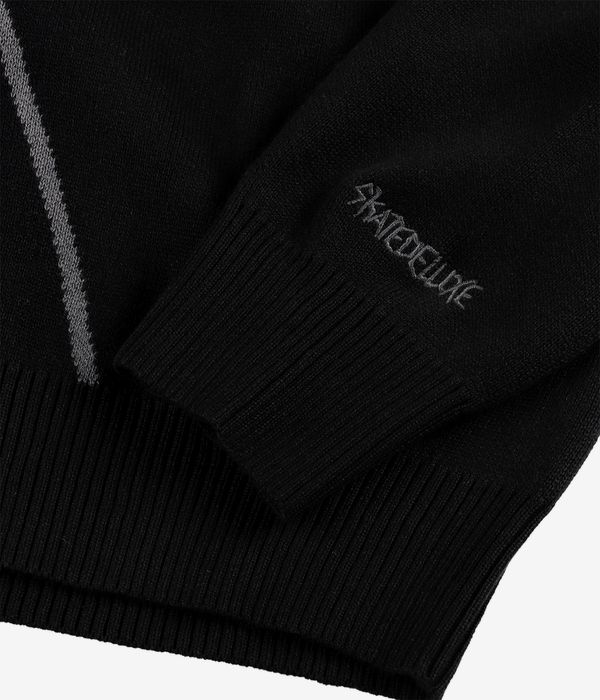 skatedeluxe Spider Organic Knit Sweatshirt (black grey)