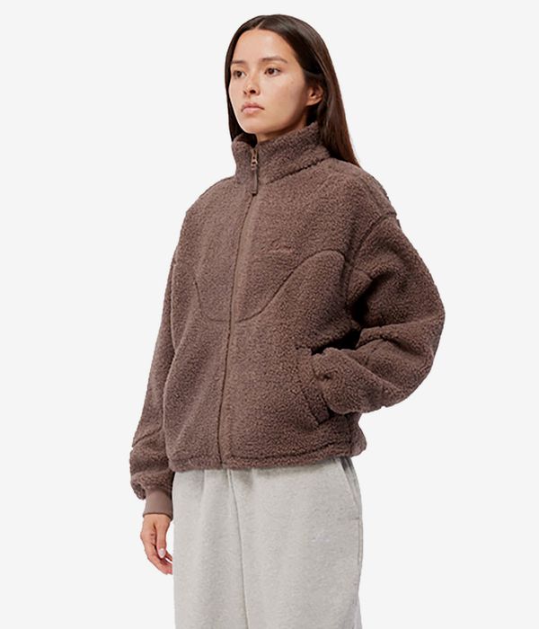 Dime Polar Fleece Sherpa Jacket (mocha)