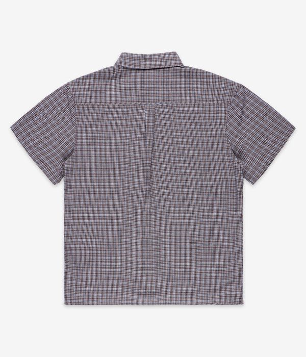 Passport Workers Check Chemise (blue heather)