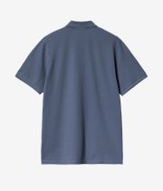 Carhartt WIP Chase Puque Polo-Shirt (dusky blue gold)