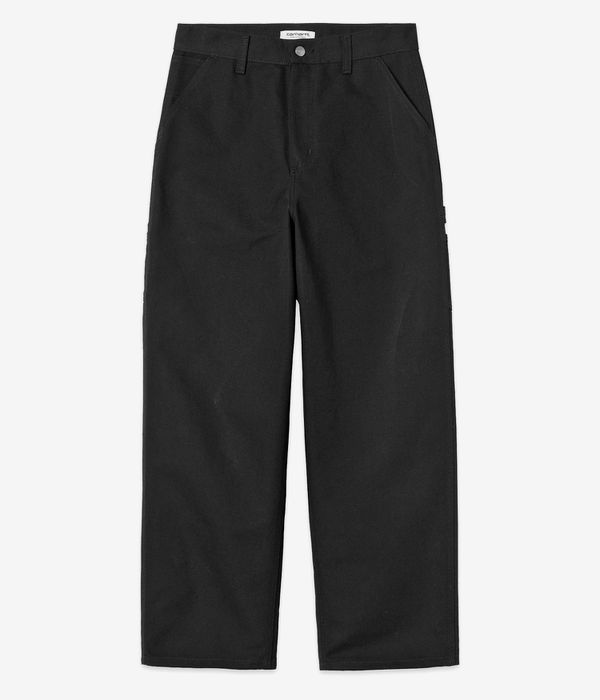 Carhartt WIP W' Brandon Single Knee Pant Organic Dearborn Pantaloni women (black rigid)
