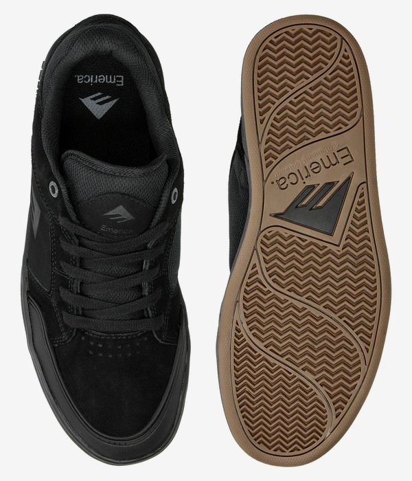 Emerica Heritic Shoes (black black gum)