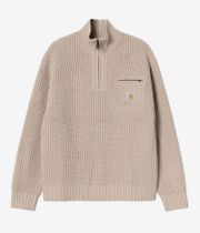 Carhartt WIP Detroit 1/2-Zip Felpa (fleur de sel)