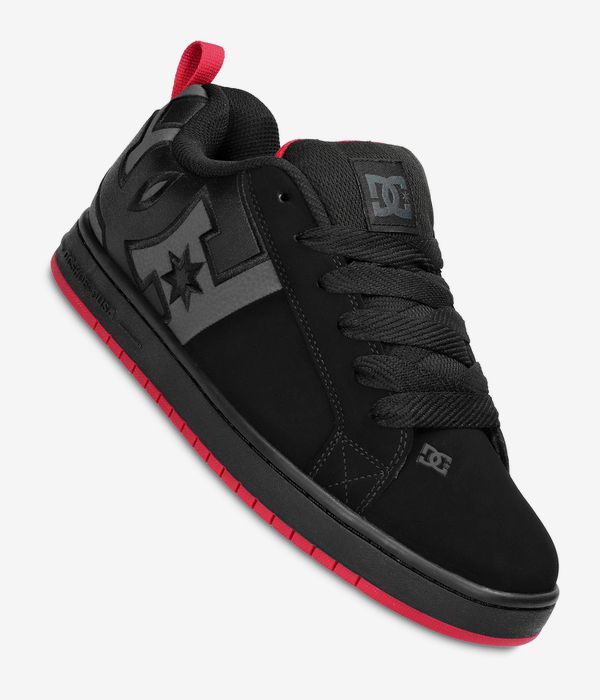 DC Court Graffik SQ Schuh (black grey red)