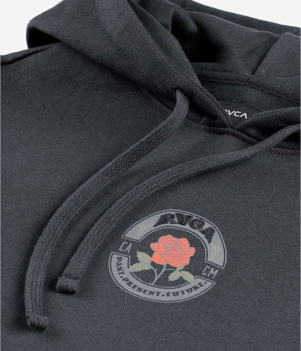 RVCA Roses Poster Bluzy z Kapturem (black)