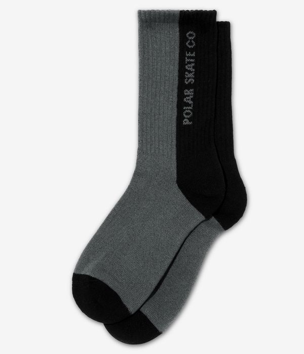 Polar Rib 50/50 Socks US 7-12 (black)