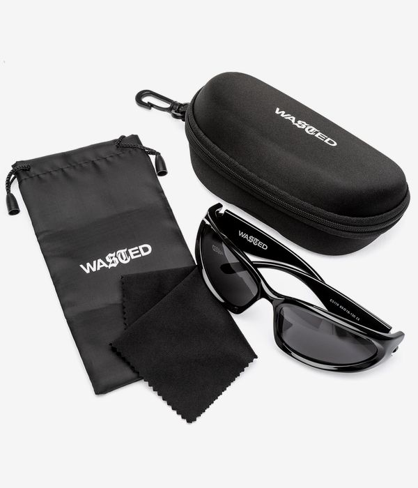 Wasted Paris Pierce Signature Sonnenbrille (black)