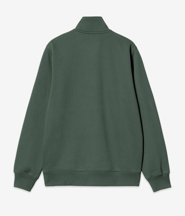 Carhartt WIP Chase Neck Zip Sweater (sycamore tree gold)