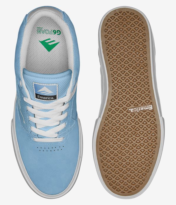 Emerica The Low Vulc Schuh (blue white)