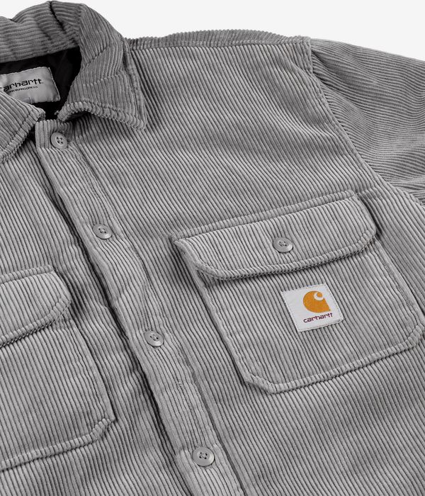 Carhartt WIP Whitsome Corduroy Shirt Veste (misty grey)