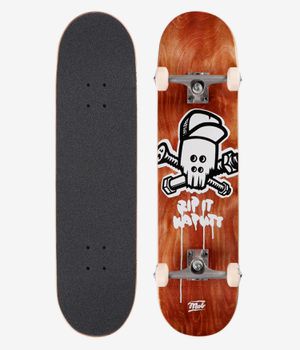 MOB Team Skull 8.25" Complete-Skateboard (wood)