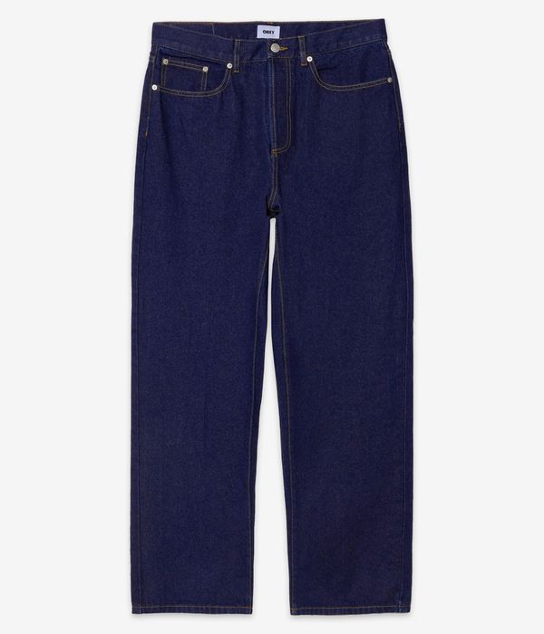 Obey Classic Baggy Denim Jeans (rinse indigo)