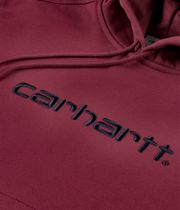 Carhartt WIP Basic Bluzy z Kapturem (scarlet graphite)