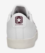 Converse CONS Leather PL Vulc Pro Scarpa (white deep bordaux egret)