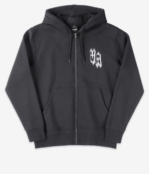 RVCA Benj Tiger Eyes Zip-Sweatshirt avec capuchon (black)