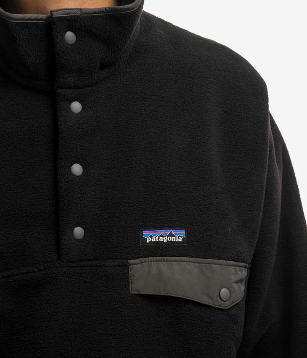 Patagonia Synchilla Snap-T Jersey (black forge grey)