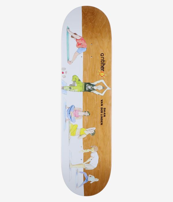 Anti Hero Daan I Farted In Yoga Class 8.38" Skateboard Deck (multi)