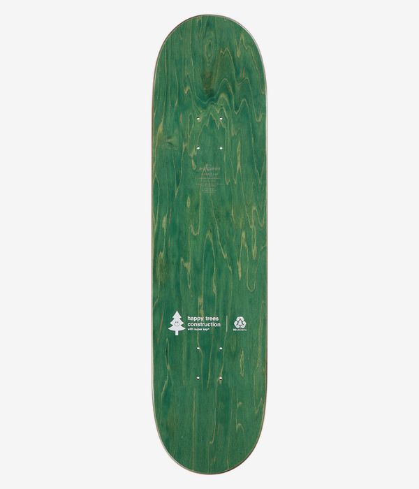 Enjoi Happy Tree Super Sap 8.25" Planche de skateboard (white)