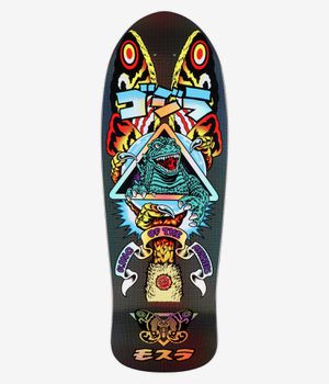 Santa Cruz x Godzilla Mothra Natas 10.538" Planche de skateboard (multi)