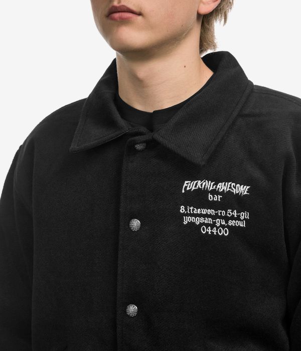 Fucking Awesome Korea Bar Varsity Veste (black)