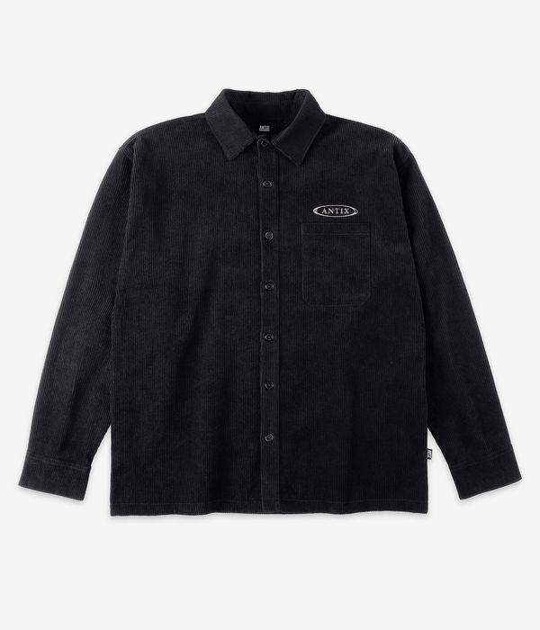 Antix Simplex Corduroy Long Sleeve Chemise (black)