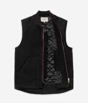 Carhartt WIP Classic Organic Dearborn Vest (black stone canvas)