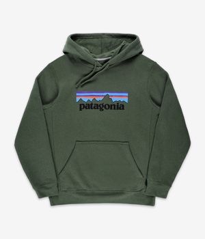 Patagonia P-6 Logo Uprisal Hoodie (torrey pine green)