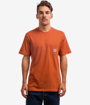 Element Basic Pocket Label T-Shirt (burnt orange)