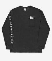RIPNDIP Lord Nermal Pocket Maglia a maniche lunghe (black)