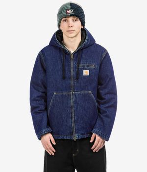 Carhartt WIP Cleveland Cotton Smith Veste (blue stone washed)