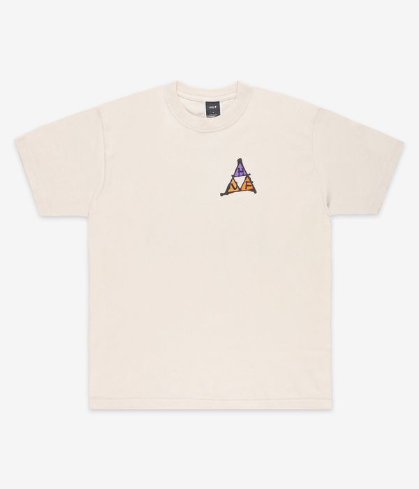 HUF No-Fi Triple Triangle T-Shirt (bone)