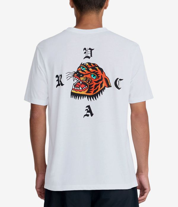RVCA Kaleb Tiger T-Shirt (white)